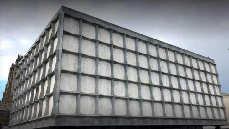 Beinecke Library sun control film installation by Commercial Window Shield