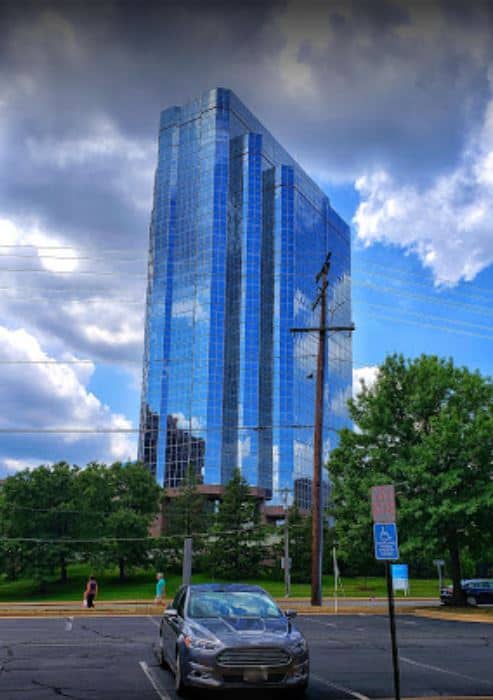 U.S. Social Security Administration headquarters with safety security window film